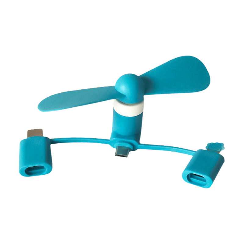 Mini Fan Personal Handheld Portable Fan Lightweight USB-C Rechargeable for Travel