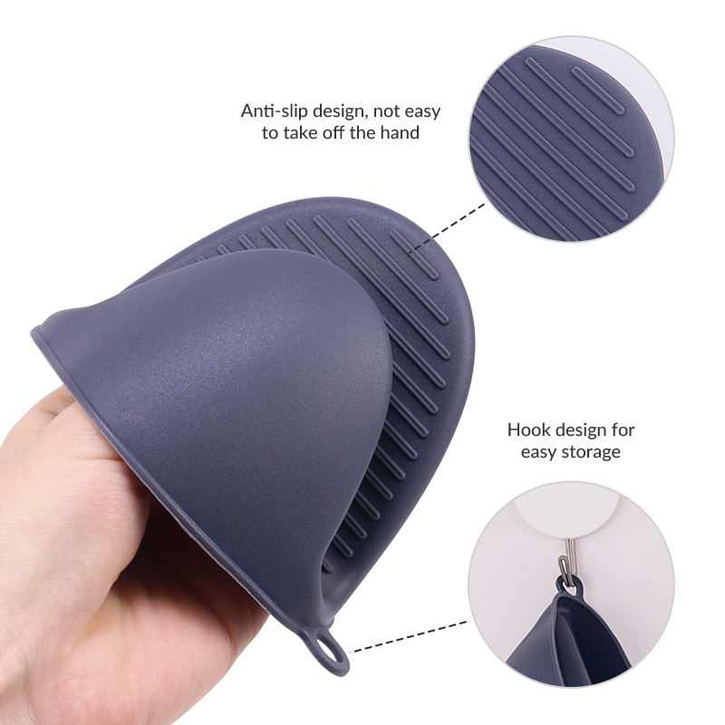 Custom Microwave Used Cooking Oil Brushes Oven Mitts Holder Set Baking Tools Tongs Food Grade Silicone Gloves