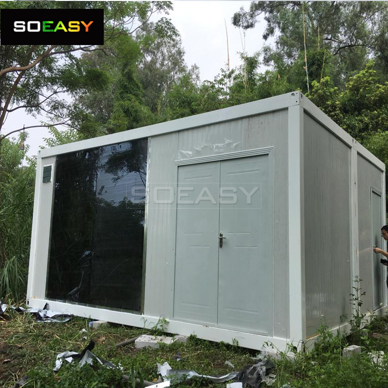 Luxury Mobile Light Steel Structure Villa Modular Flat Pack Shipping Container Office Portable Prefab Prefabricated House/Construction Home