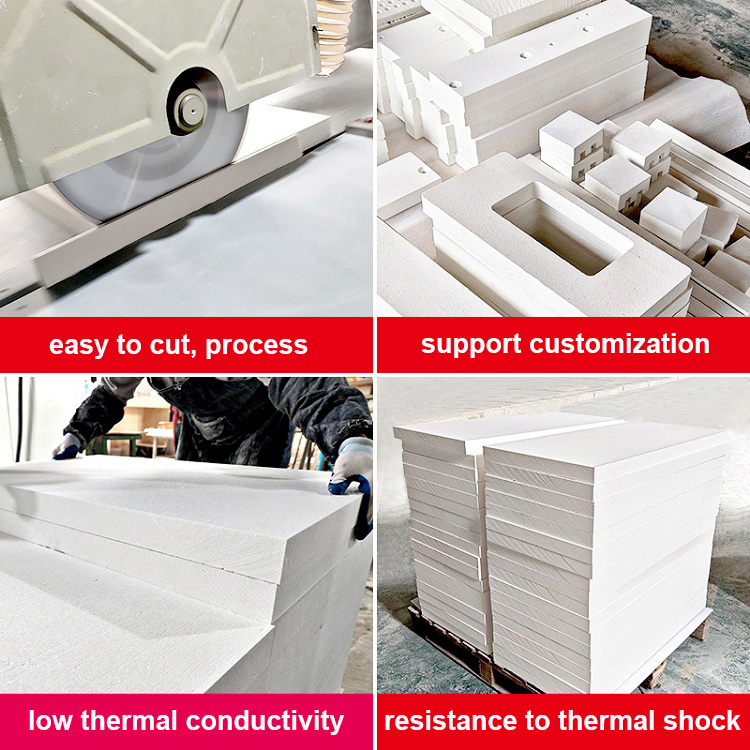 1260c Refractory Board Calcium Silicate Insulation Plate Industry Kiln and Furnace Calcium Silicate Fireproof Panel