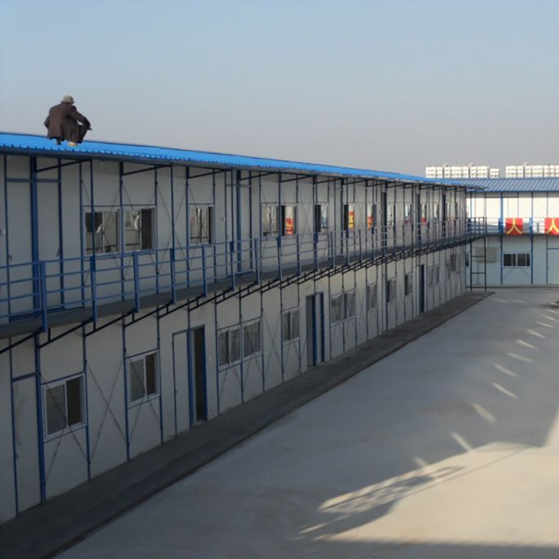 T Type Sandwich Panel Prefabricated House for Accommodation / Apartment