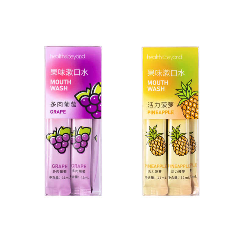 Private Label Portable Eco Friendly Alcohol Free Hotel Use Mouthwash for Adult