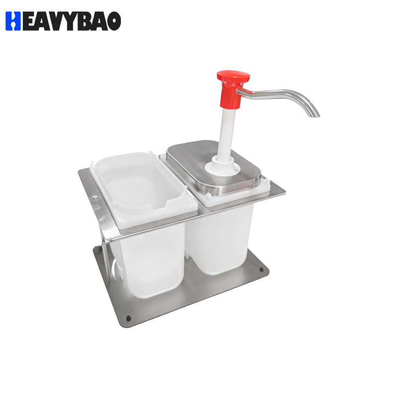 Heavybao Factory Direct Sample OEM Manual Commercial Sauce Dispenser Machine Pump