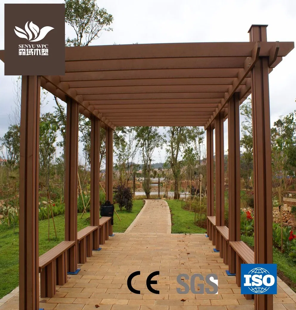 WPC Plastic Composite Decking for Garden Household Pergola