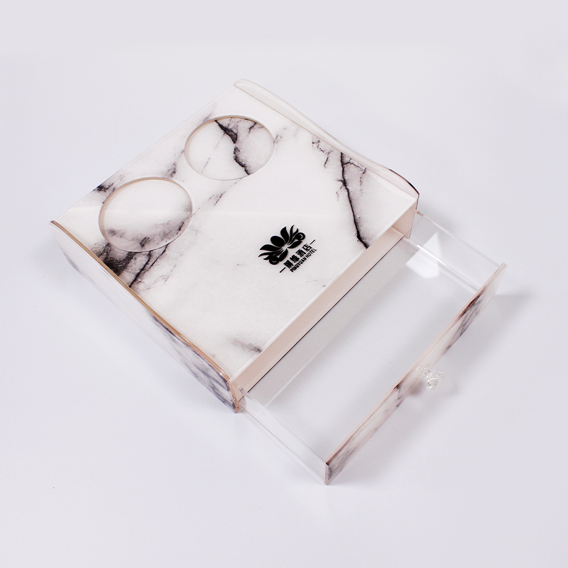 Hotel Hotel Bathroom Toothpaste Combing Storage Products High-Grade Plexiglass Acrylic Toothbrush Box