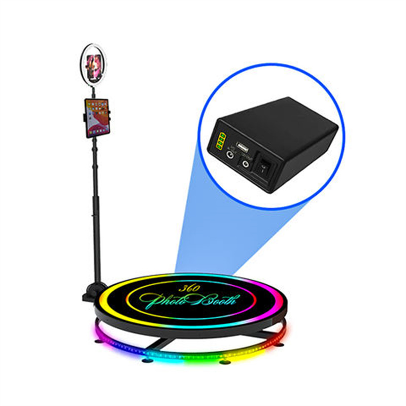 Фотобокс 360° с вращающейся платформой и печатью