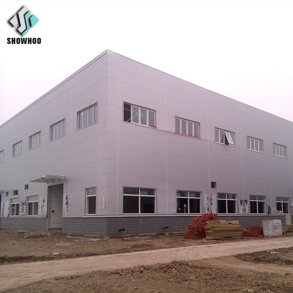 Steel H Column Truss Steel Structure Warehouse 10 Tons Crane Warehouse