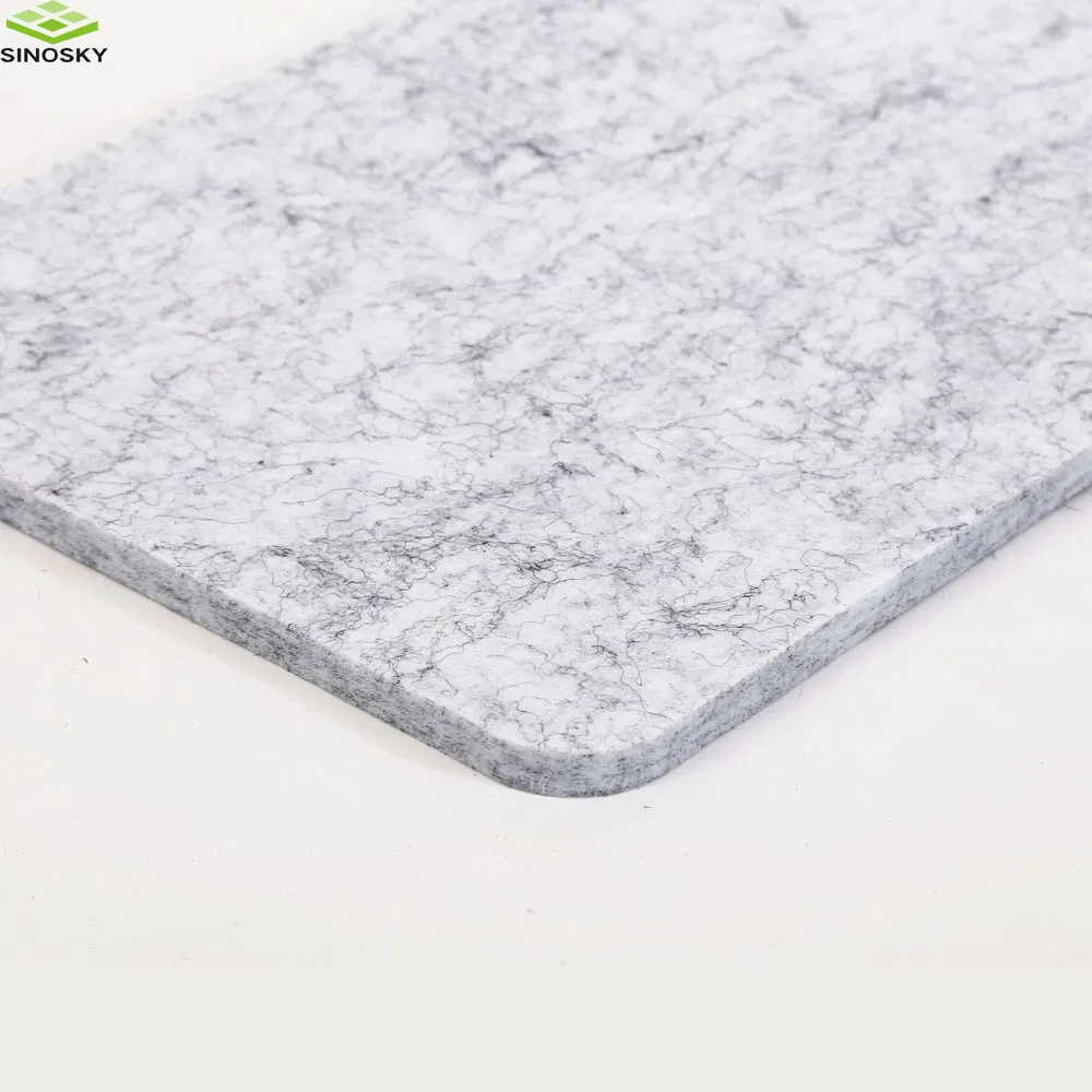 100% Eco-Friendly High Density Decorative Construction Material Polyester Fiber Acoustic Board