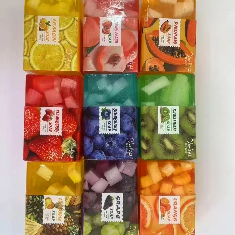 Fruit Essential Oil Soap Peach Smell
