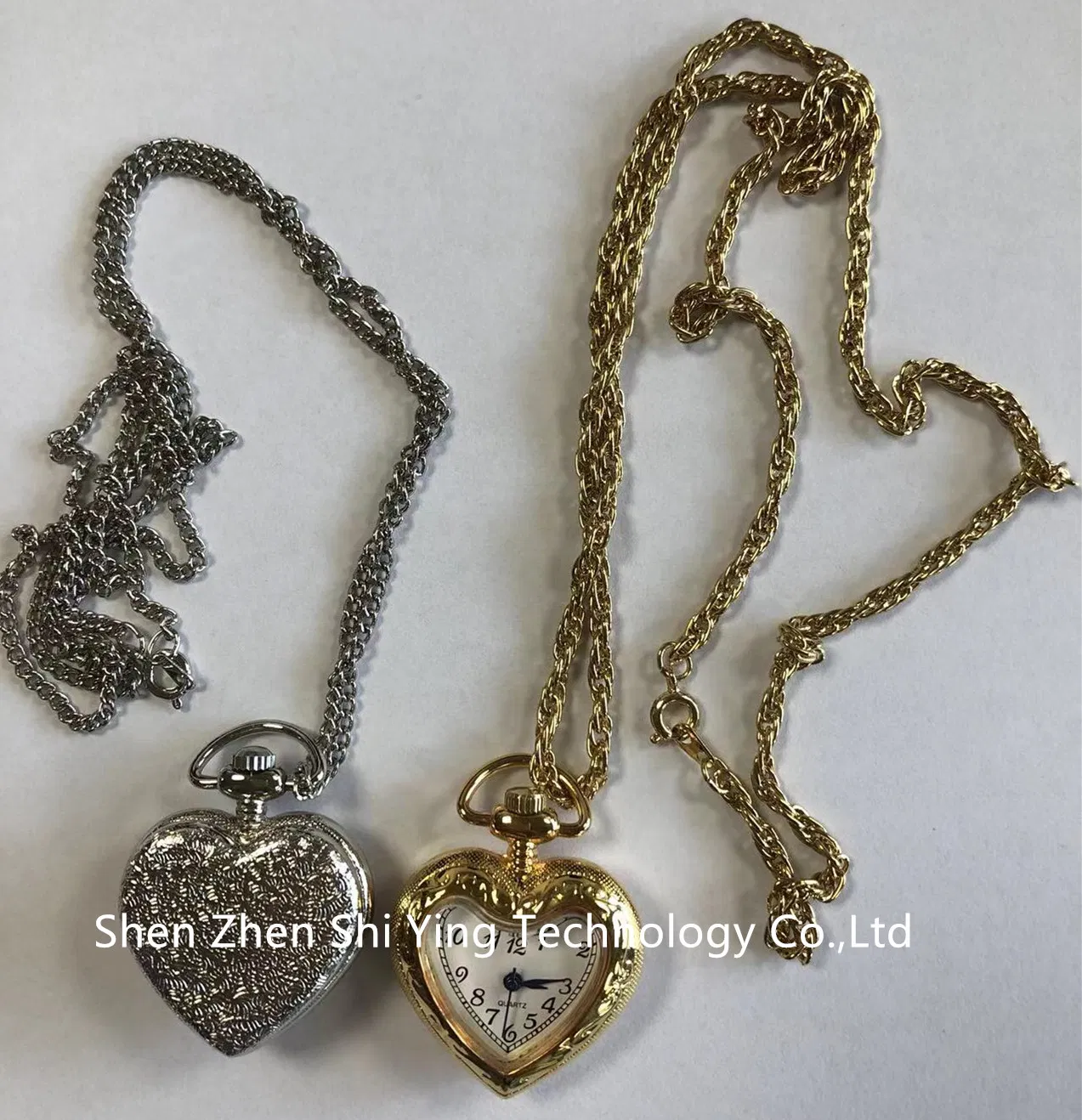 Custom Fashion Womens Small Size Necklace Pocket Watch for Christmas Gift