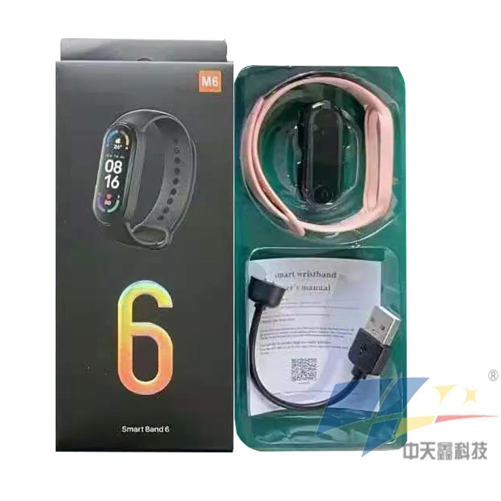 2021 Popular Smart Watch M4 M5 M6 Smart Band Fitness Smartband Mi Bracelet M6 Smartwatch