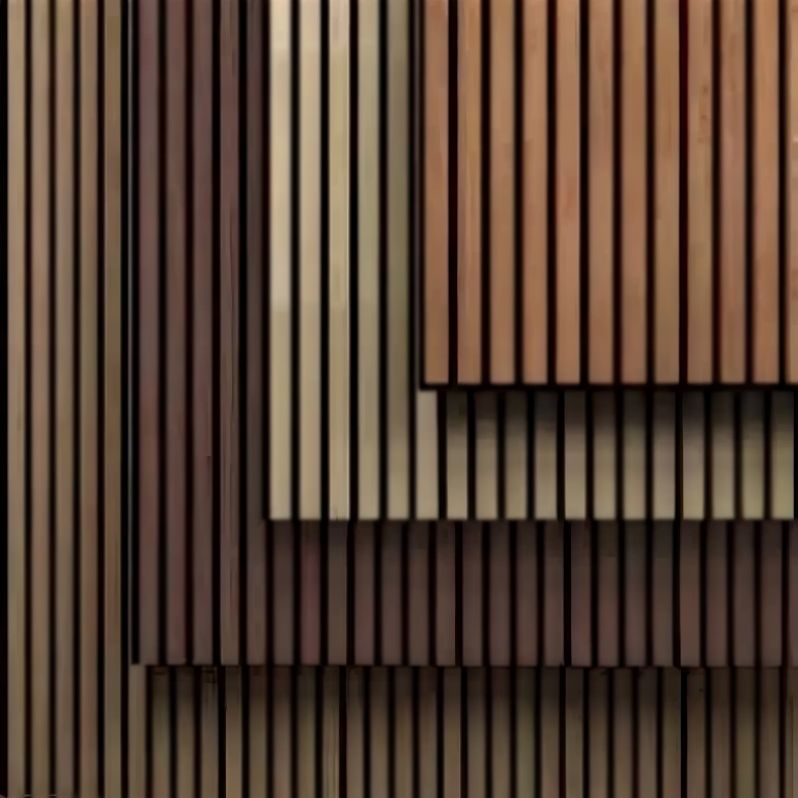 Cheap Price Modern Interior Material Wall Decoration Acoustic Panel Wooden Sound Acoustic Wall Panel