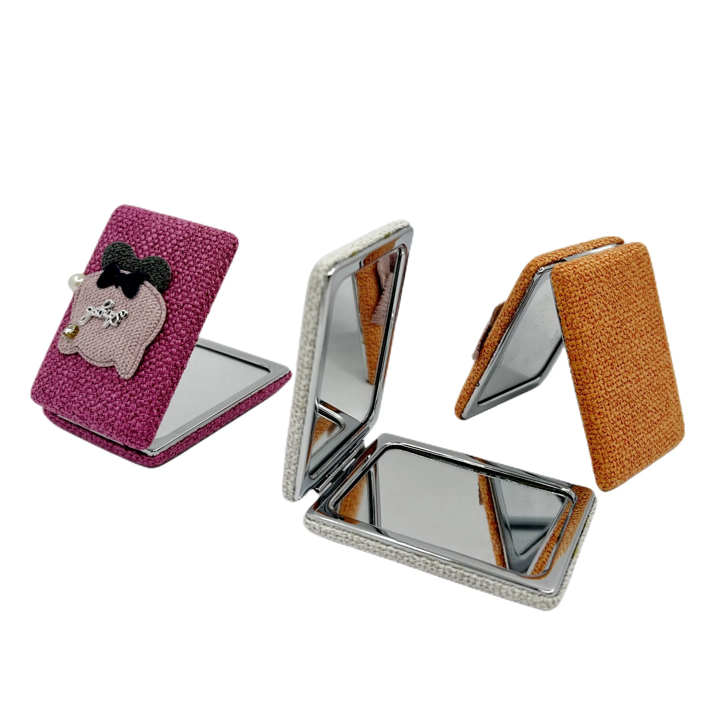 Fashion Design Double Sides Girls Makeup Mirror in Pocket Size