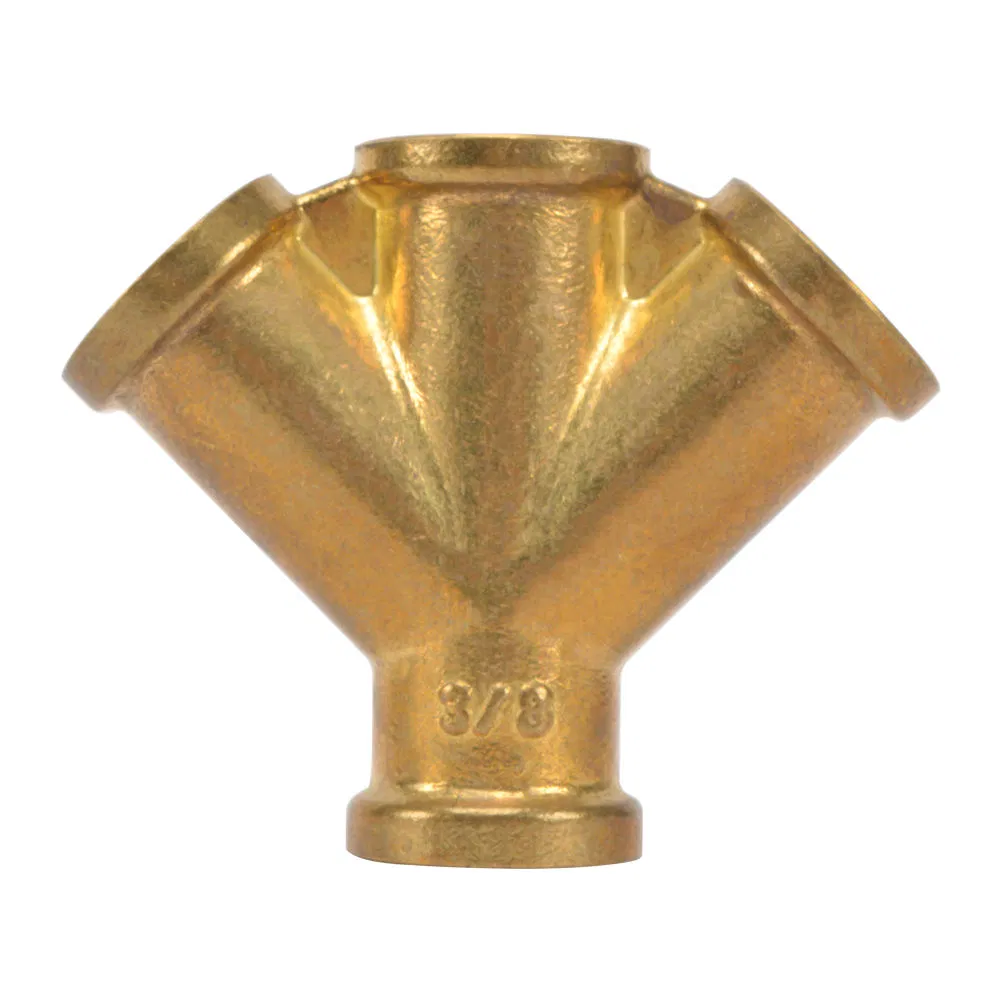Bsp Thread Pn 16 Forged Brass Four Ways Connector W Type Pipe Fittings