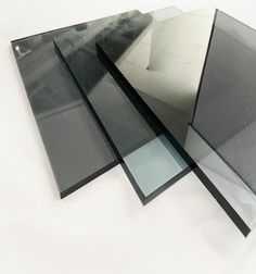 6.38mm to 40.28 mm PVB Grey Tinted Toughened Laminated Glass Balustrade Panels