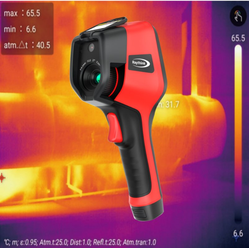 Laser Pointer Intelligent Routine Inspection Handheld Thermal Camera with Infrared Detector