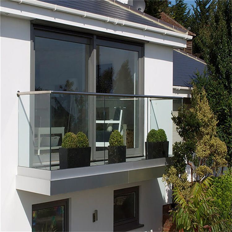 Safety High Quality U Channel Glass Railing