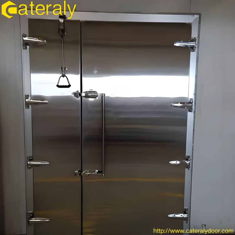 Versatile Automatic Sliding Cold Storage Door for Efficient Cold Chain Solutions