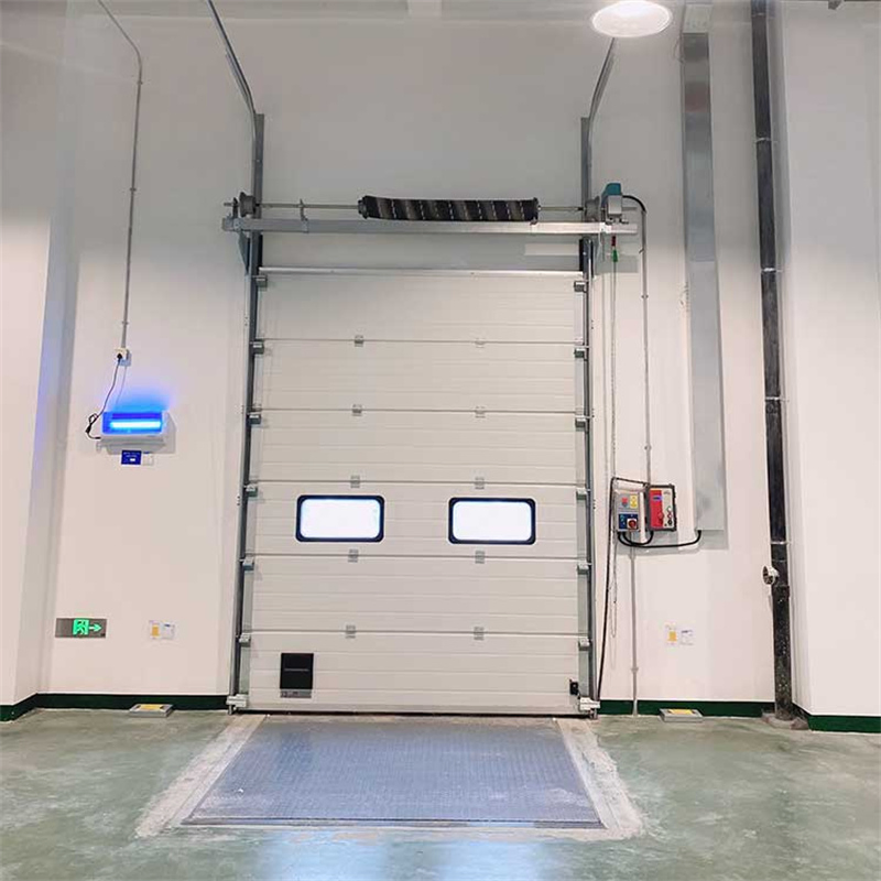 Easy Maintenance Industrial Various Lifting Sectional Steel Automatic Insulated Overhead Door for Logistic