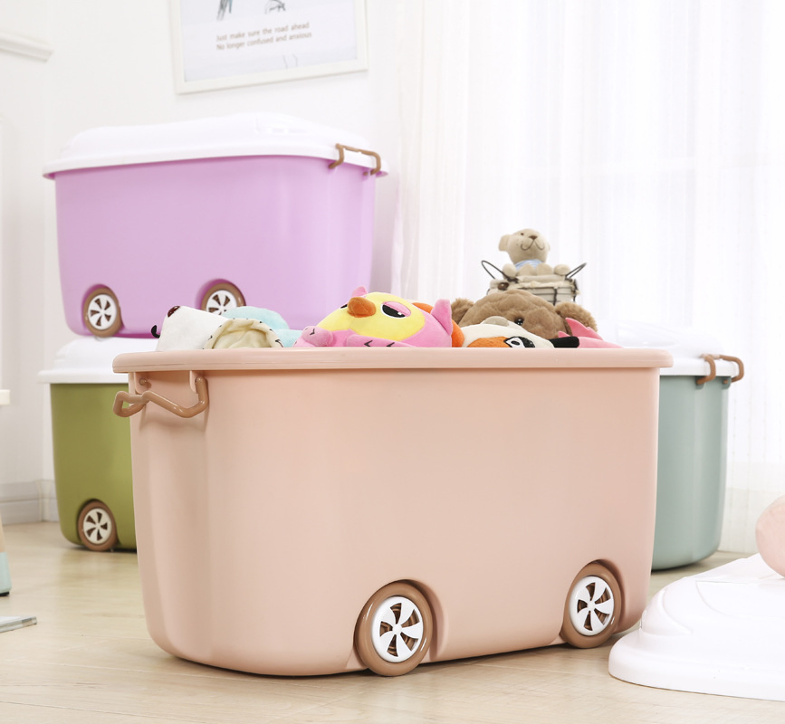 Food Grade Children's Plastic Toy Storage Box Clothes Locker