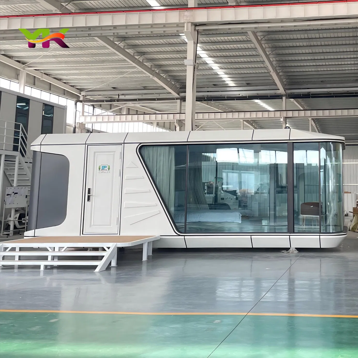 Luxury Modern Space Capsule House Price Fast Installation Modular Prefab Mobile Casa Prefabricada Home 40FT Container Smart Prefabricated Cabin Home Price
