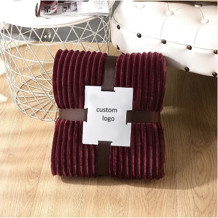 Flannel Blanket Throw Size Flannel Blanket Couch Grey Microfiber Soft Cozy Lightweight Luxury Bed Blanket