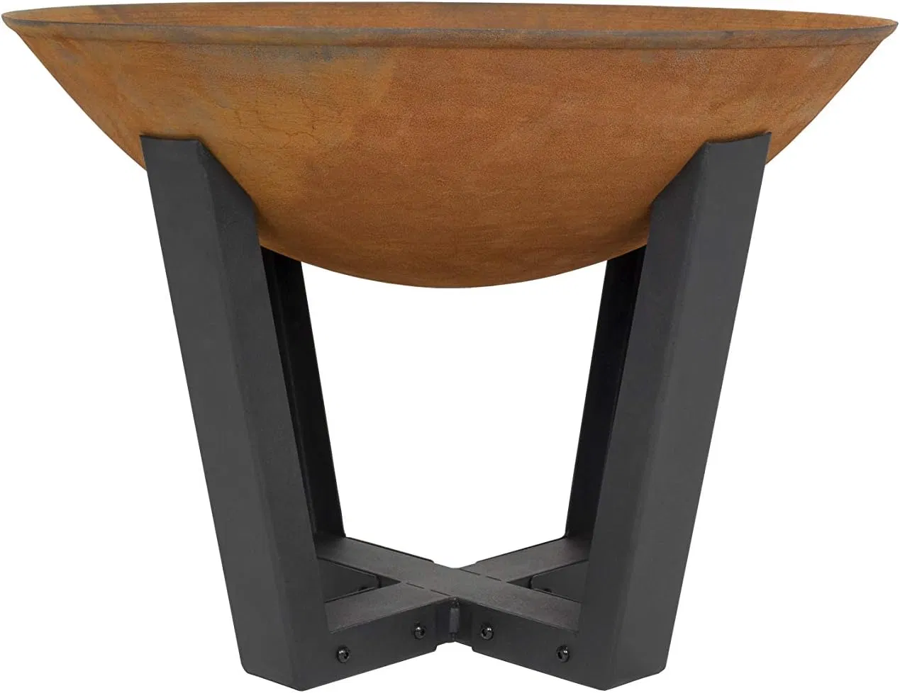 Factory Directly Corten Steel Outdoor Fire Pit Wood Burning Fire Bowl for Patio Backyard Camping