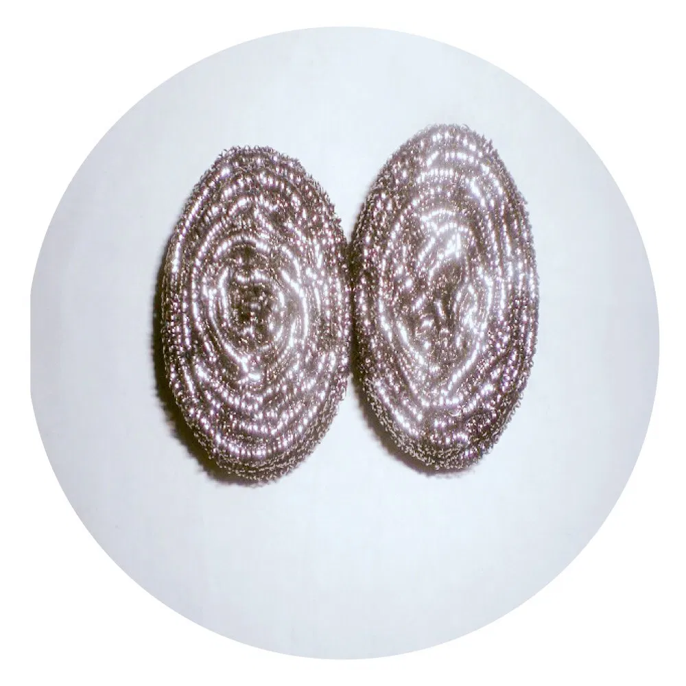 410 Stainless Steel Scourer for Kitchen Cleaning with Collective Package