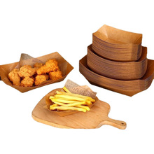 High Quality Takeout Paper Food Packaging Kraft Container Fast Wholesale Disposable Takeaway Box