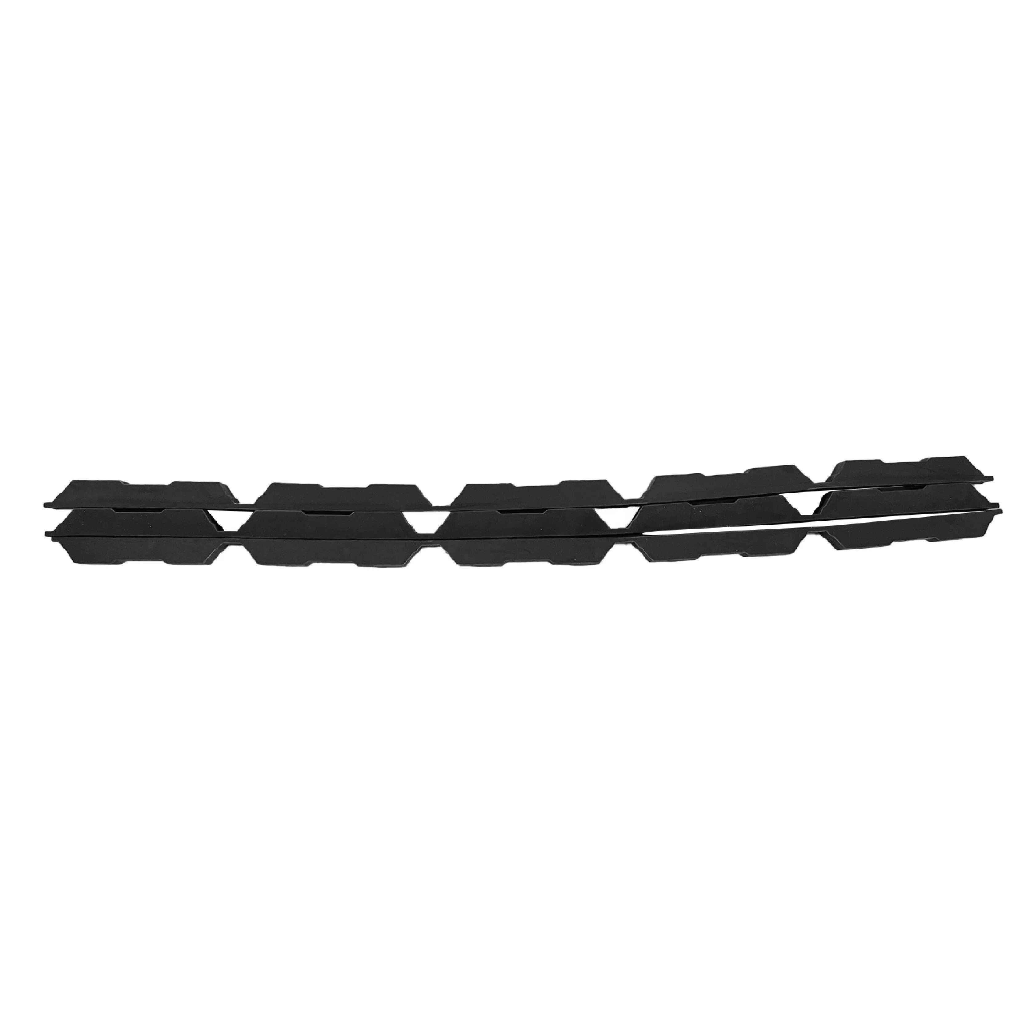 914mm Long Horizontal Black Foam Roof Closure Strips