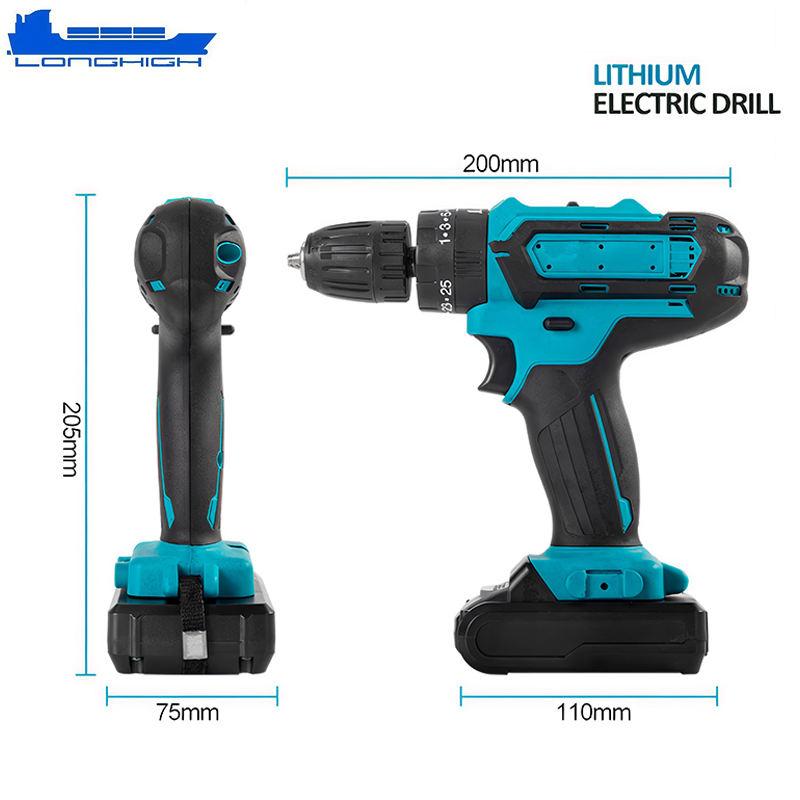 Аккумуляторный ударный шуруповерт T-Rex с аксессуарами