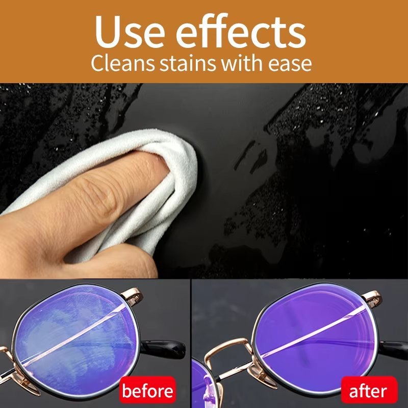 Electronic Screen Cleaning Cloth Glasses Wiping Cloth Suede Cloths