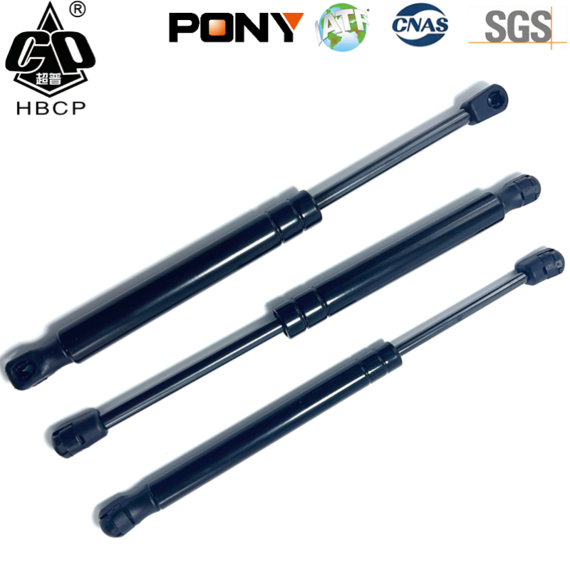 Standard Hood Trunk Gas Spring for Liftgate/Bonnet/Canopy/Window with Steel&Nylon Plastic Connector