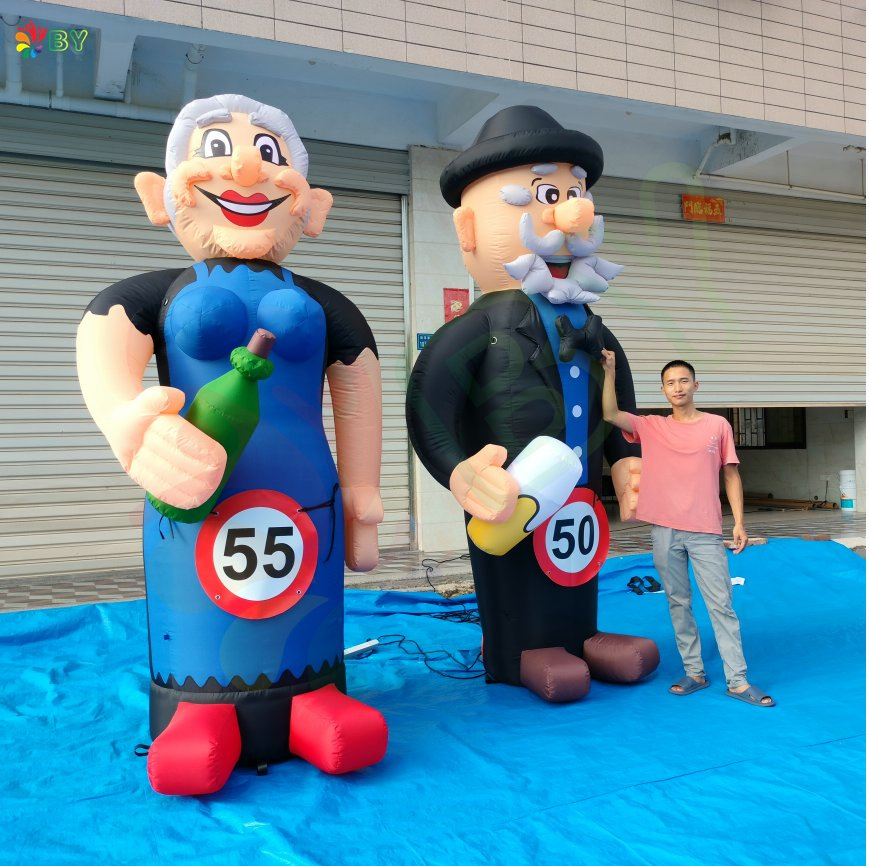 Commercial Use Inflatable Holland Abraham Cartoon for Sale