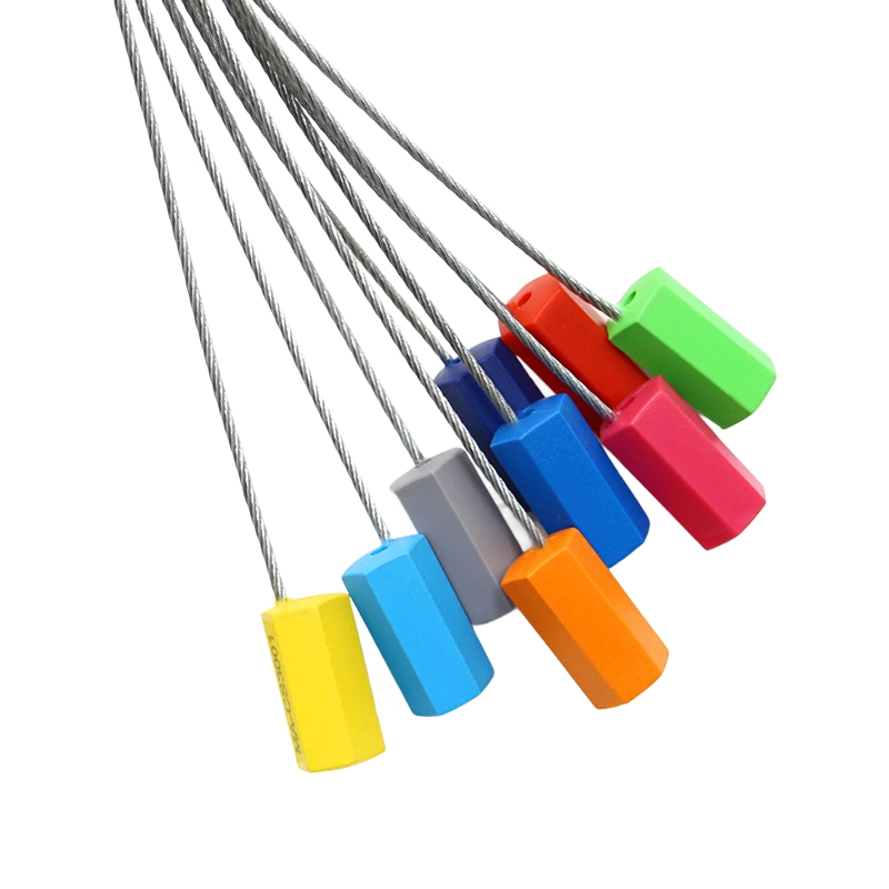 Lead-Sealed Disposable Steel Wire Sealing Strips, Tensioning Logistics Container Sealing Ties, Hexagonal Sealing Strips for Electricity Meter Cabinets, Lock