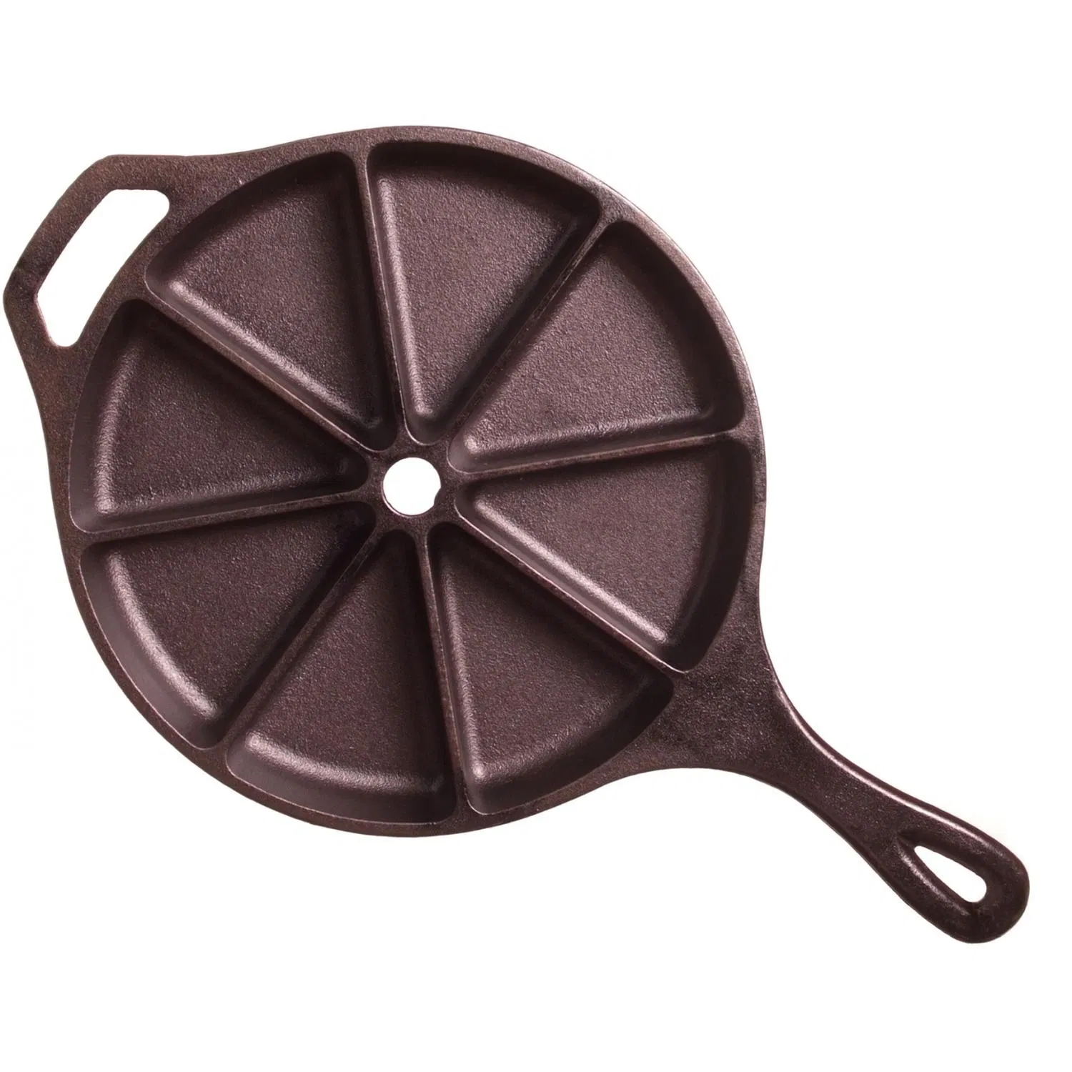 Cast Iron Wedge Pan/Muffin Pan/Divided Cake Pan Bakeware