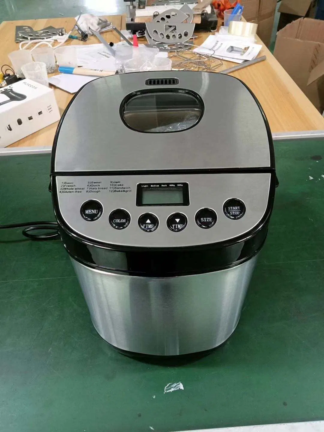 1000g Capacity Delay Household Electric Bread Maker Machine with LED Display