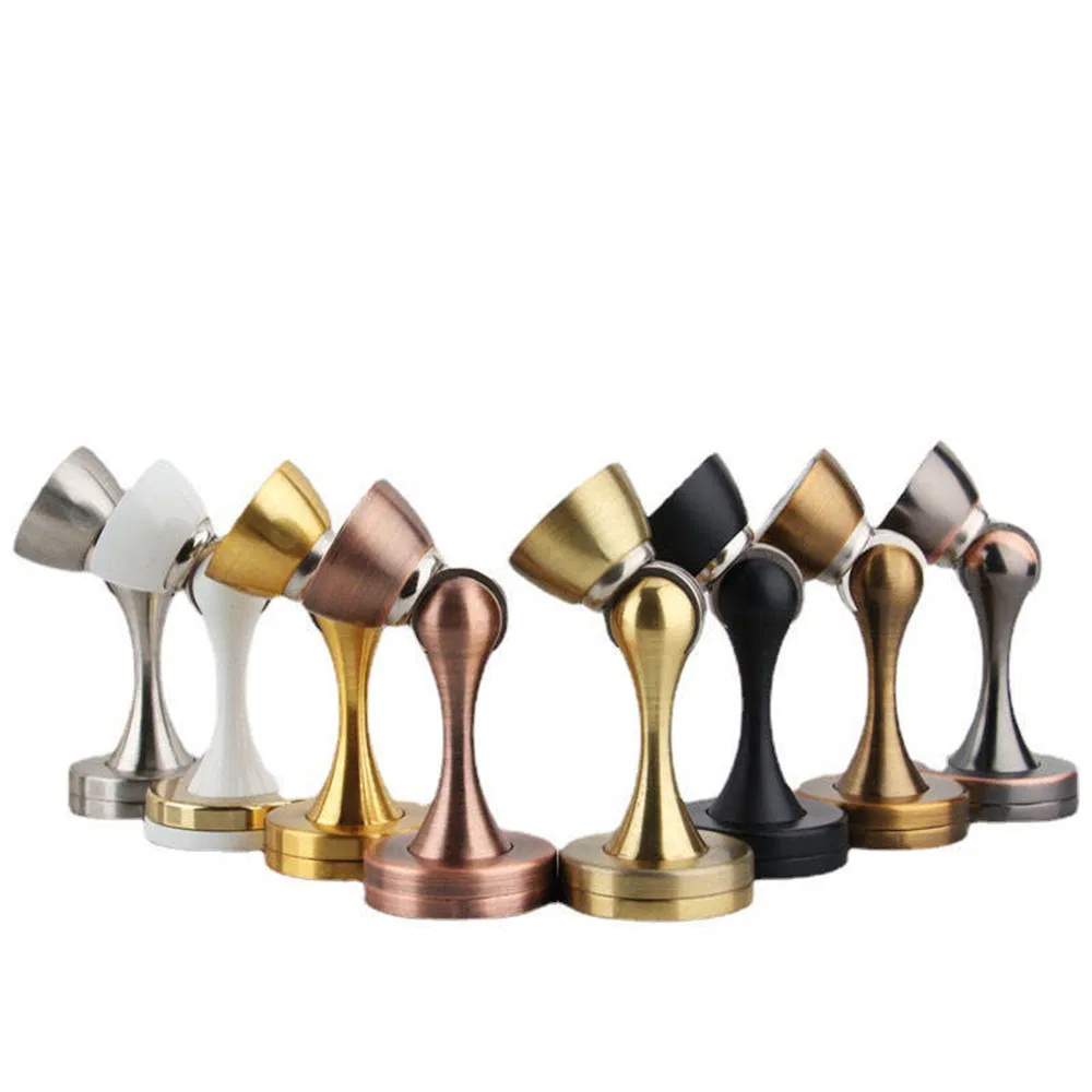 High Quality Durable Zinc Alloy Magnetic Floor Door Stopper Modern Design for Hotel Application Decent