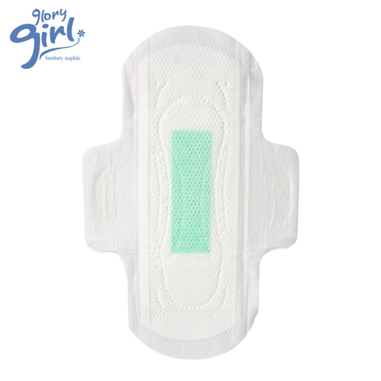 Wholesale Feminine Hygiene Product Disposable Sanitary Napkins Factory, Anion Sanitary Pad with Herbal Cooling