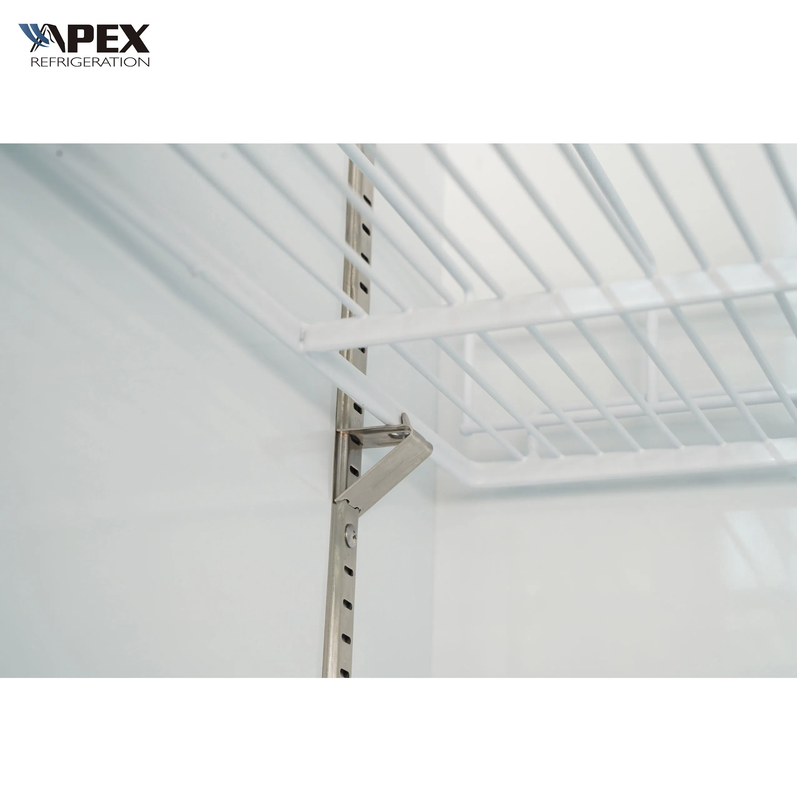 Supermarket 1 2 3 4 Upright Glass Doors Display Chiller Freezer Refrigerator