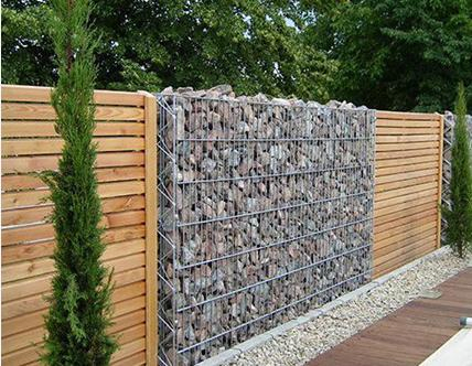 PVC Coated Wire Container Gabion Box for Spillway/Bridge Protection/Road Protection