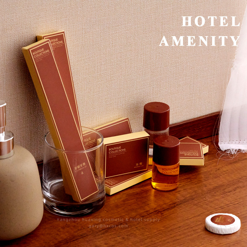 Elegant Hotel Amenity Hotel Toothbrush Hotel Shampoo and Hotel Soap