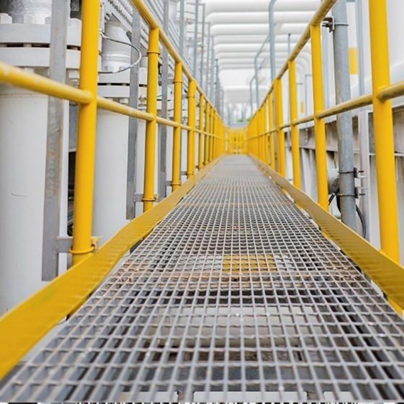 Welded Structure Maintains Dimensional Stability Under Heavy Loads Steel Grating