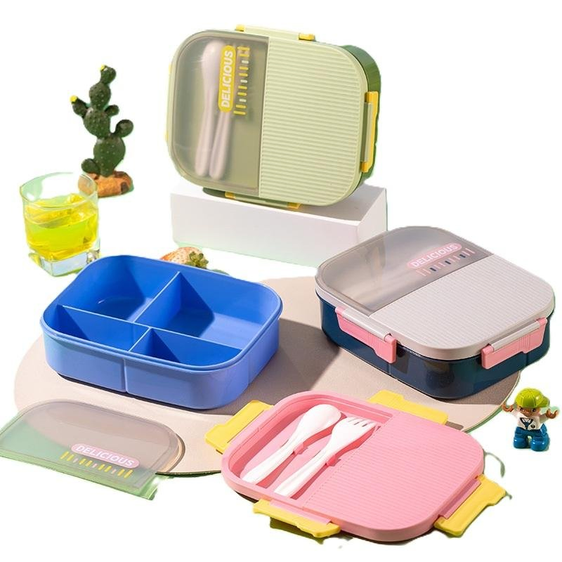 Premium Airtight Bento Lunch Box Set for Meal Prep