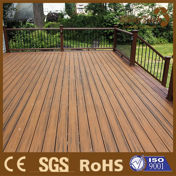 Maintenance Free Outdoor Natural Wood Grain Decking