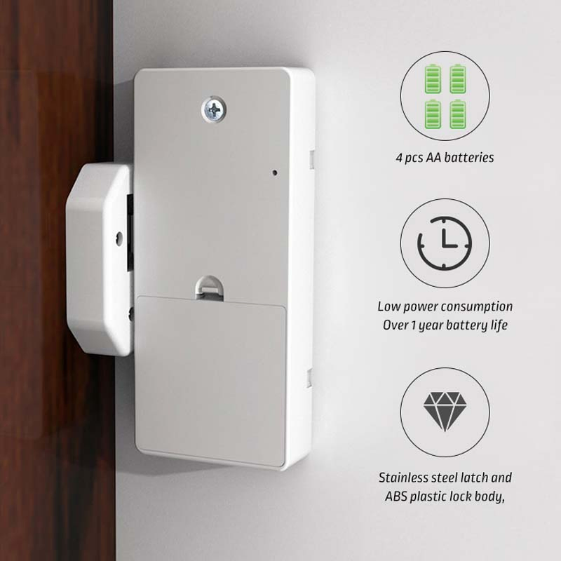 Ttlock Bluetooth Smart Digital RFID Card Cabinet Lock