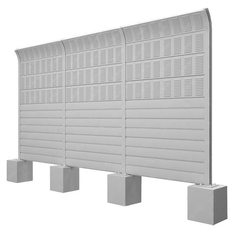 Highway Sound Barrier Panel with High Density Material