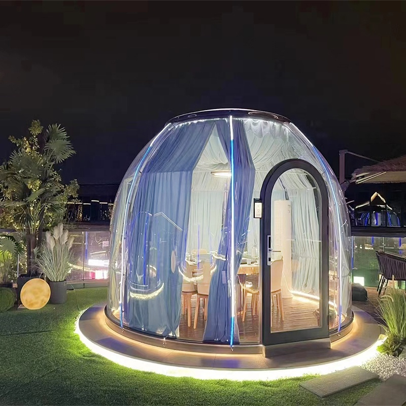 Manufacturers Supply Transparent PC Starry Sky Room Homestay House Outdoor Mobile Camping Transparent Starry Sky House