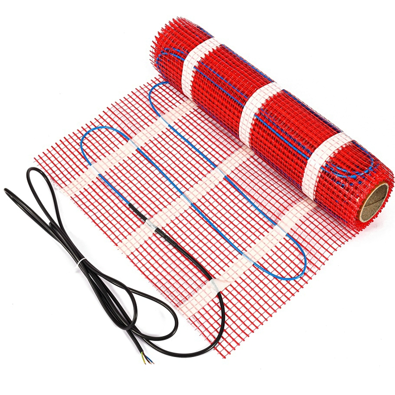 Electric Underfloor Heating Mats 12 W 15 W Customized OEM Factory