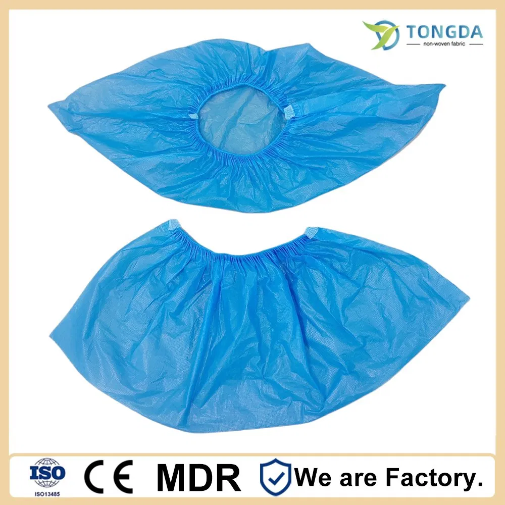 Disposable CPE Waterproof Workshop/Home Hospitality Dustproof Shoe Cover